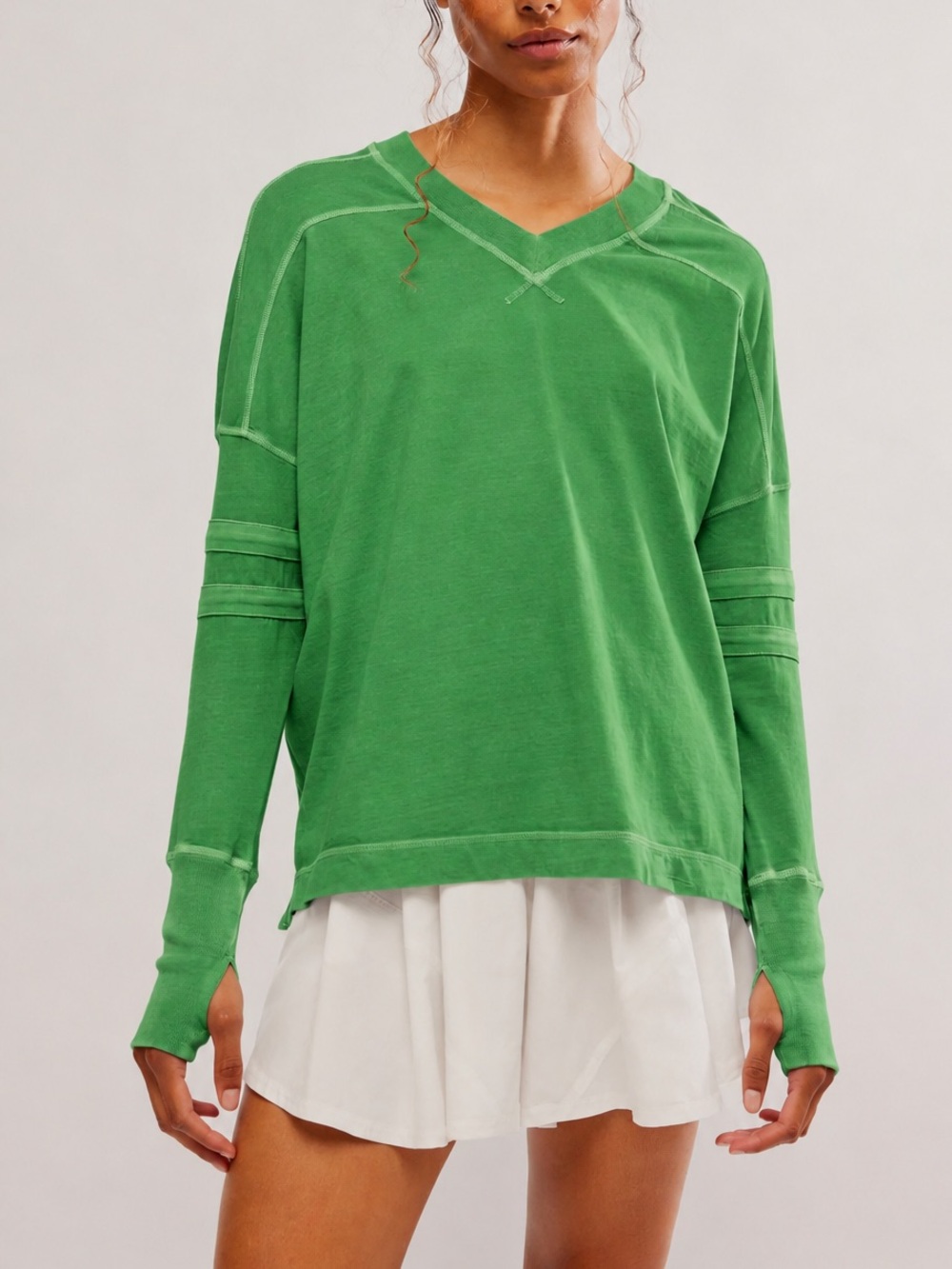 Free People Movement All Star Layer Athletic Long Sleeve Tee